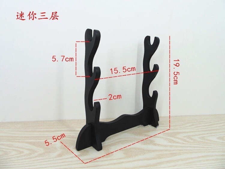 Nice Sword's Stand Wood Framework For Chinese Kung Fu Wushu Tai Chi Jian Sword Japanese Katana Saber Tachi Wakizashi Tanto