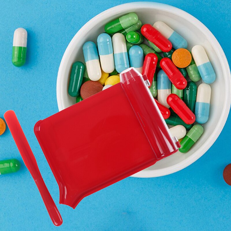 1Set Pills Counting Tray Counter Dispenser Pharmacy Spatula Doctor Pharmacists Tool
