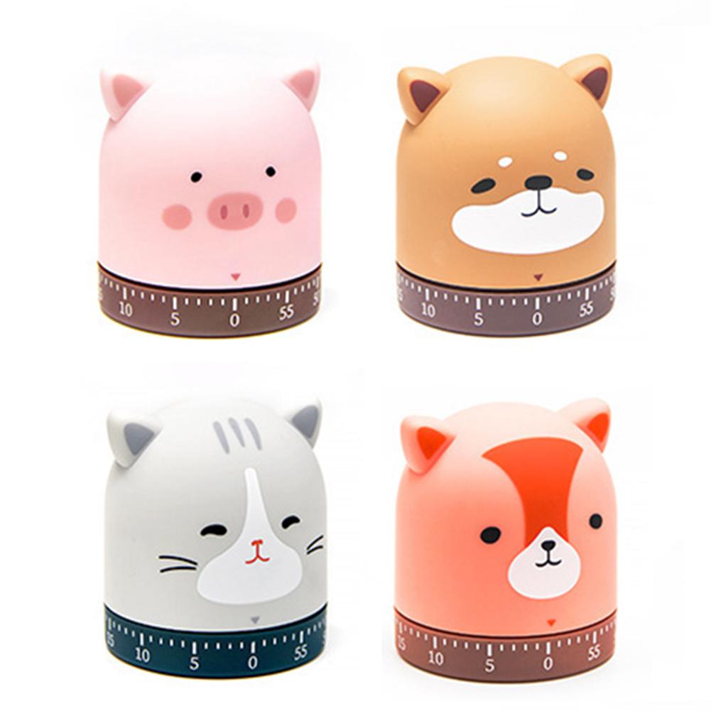 360 Degree Rotating Cat And Dog Time Timer Mechanical Winding 60 Minutes Timer Indoor And Outdoor Universal Timer
