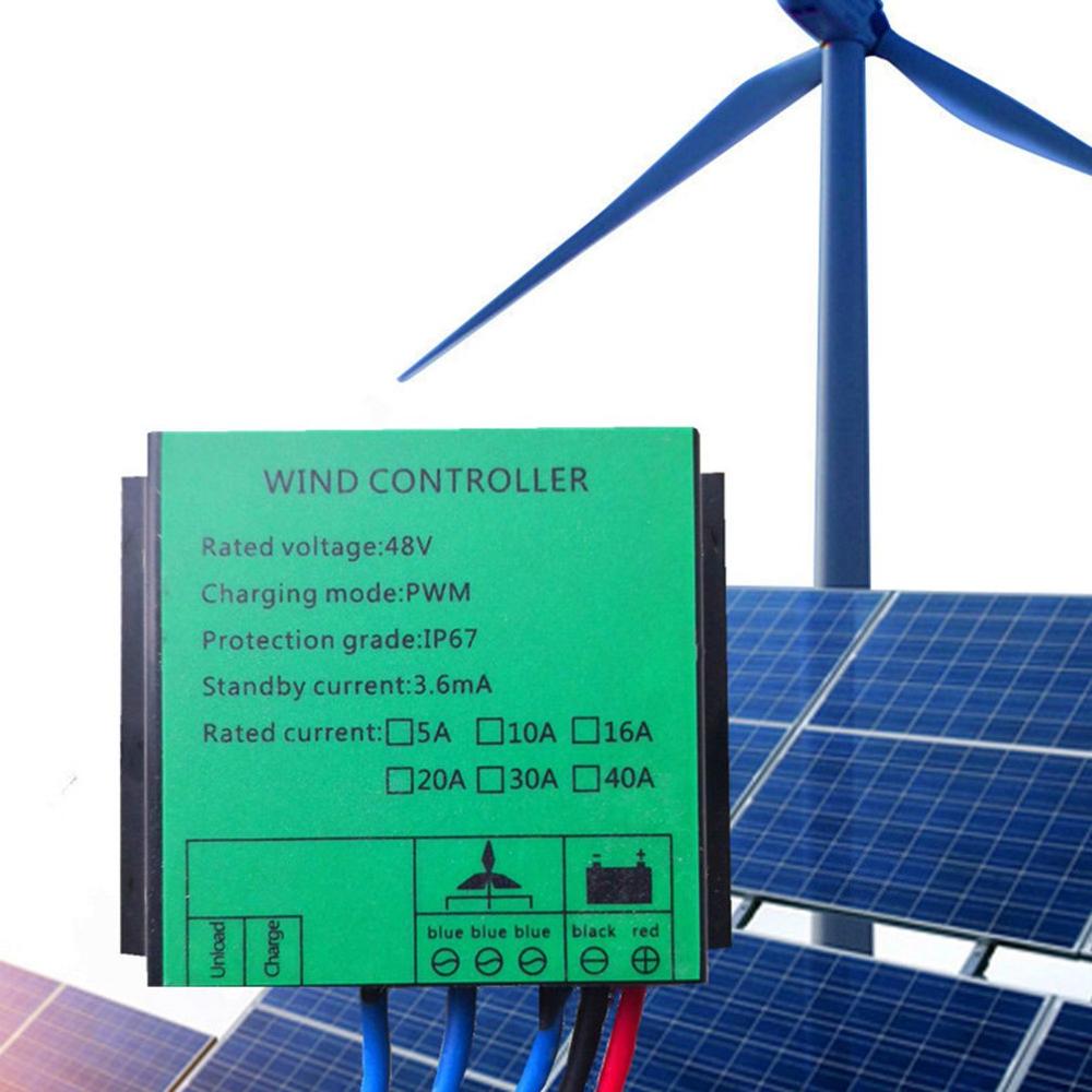 Contrôleur de charge d'éolienne 48V 600W étanche chargeur intelligent automatique de Protection de l'environnement Durable et pratique
