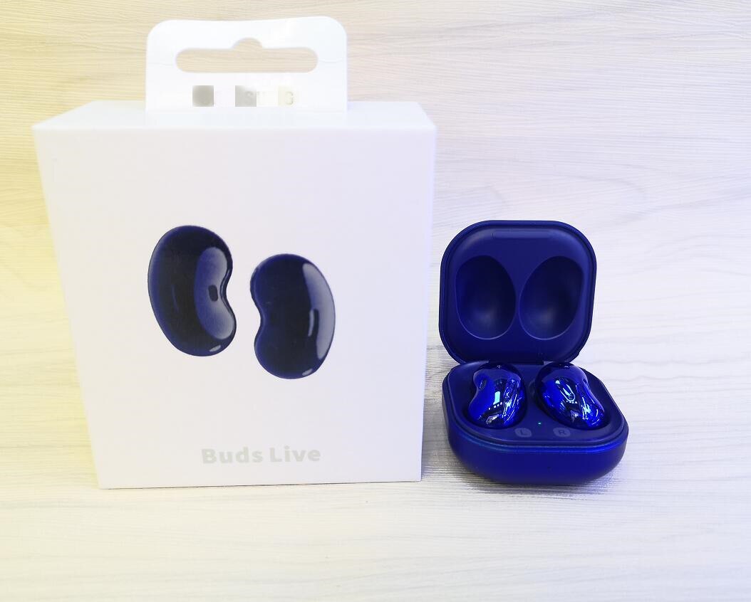 Alta qualità 1:1 Buds 2/Buds Pro/ Buds +/Buds auricolari bluetooth Wireless Live con ricarica Wireless apri connessione automatica: Buds live blue