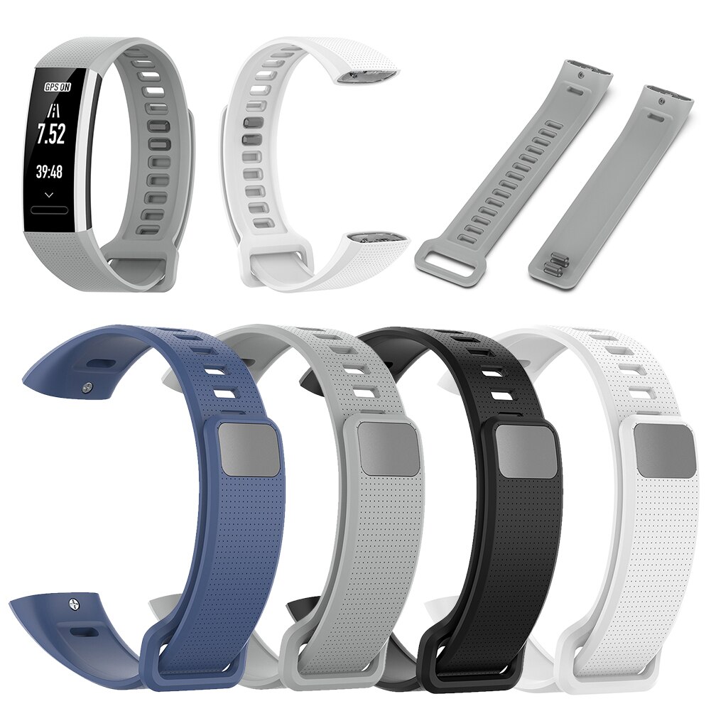 Voor Huawei Band 2 Pro Band Replcament Siliconen Horloge Band Strap Riem Voor Huawei Band 2/Band 2 Pro/ERS-B19/ERS-B29 Smart Horloge