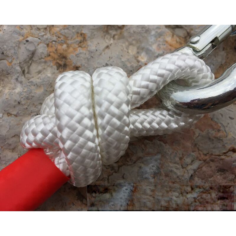 Steel core Fire double Hook Outdoor Fire resistant Descent Escape 20M Fire Safety Rope Household Escape Climbing Safety Rope