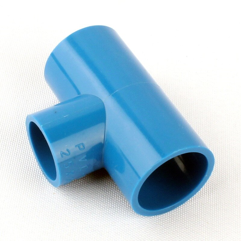 I.D 20mm PVC Pipe Cross Connectors 20X25 40X20mm Reducing Tee Connector 90 Degree Elbow Straight Joints Garden Water Adapter: 20mm X 25mm Re-Tee