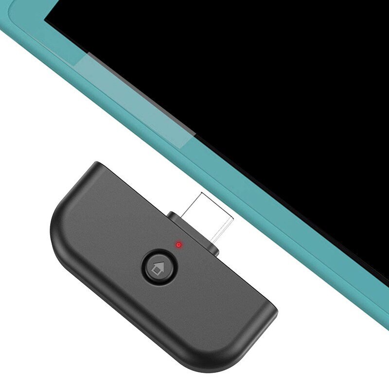 Adaptateur Bluetooth pour Nintendo Switch/Switch Lite/Switch Mini, o adaptateur émetteur avec connecteur USB C