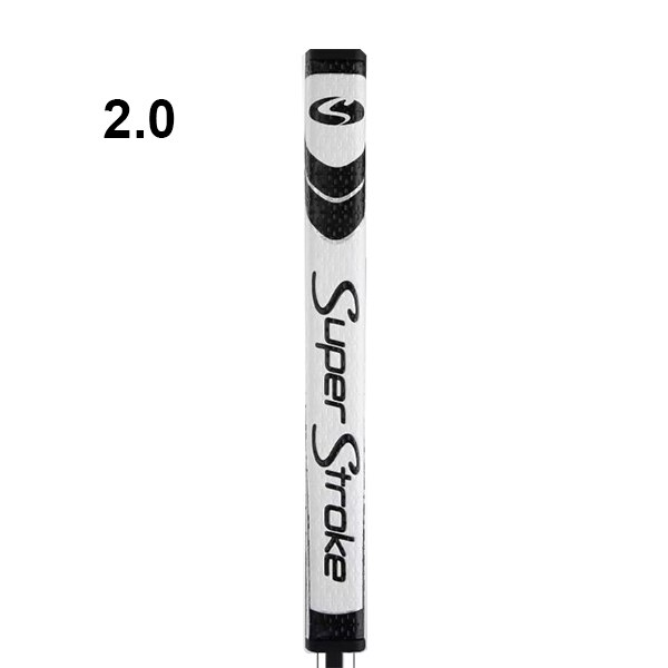 NEUESTE Nicht-Unterhose Golf Griffe Super Str *** PISTOLE GTR 1.0/2,0 Golf Vereine Putter Griff mit: 2.0-Weiß Schwarz