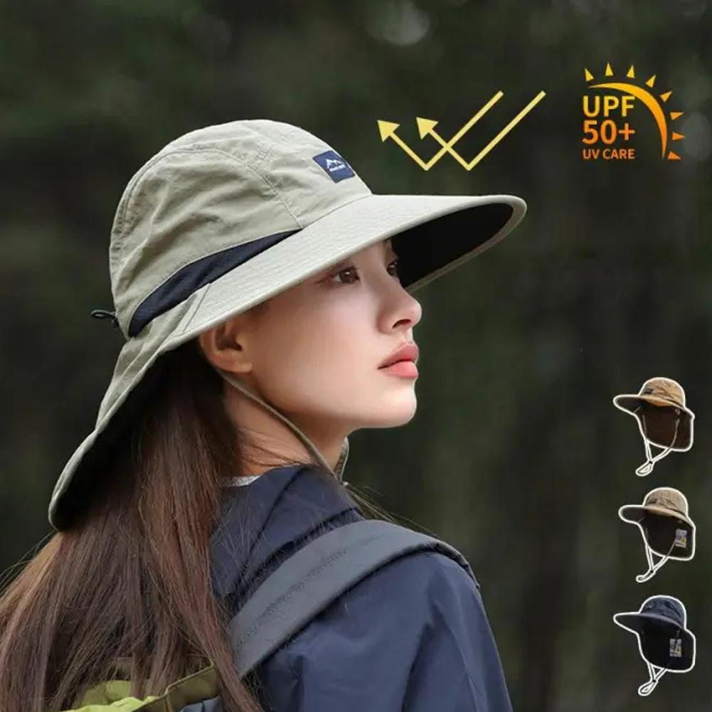 Quick Drying Fisherman Caps Women Men Outdoor Sun Anti-UV Protection Panama Hats Waterproof Camping Foldable Bob Bucket Sunhats
