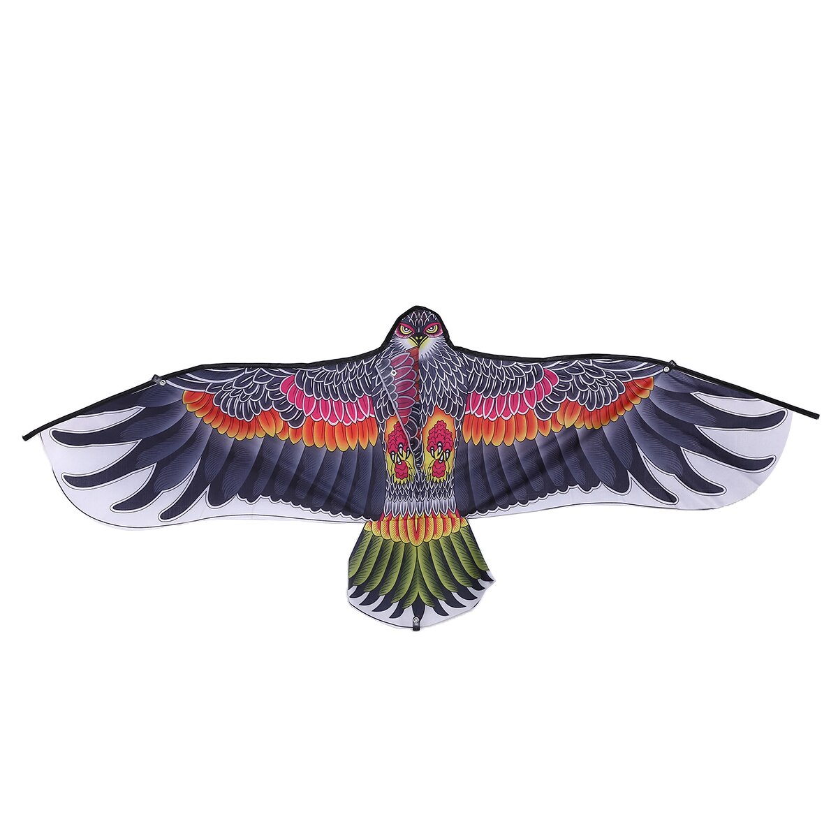 Cerf-volant en forme d&#39;aigle, couleur aléatoire, jouet amusant, Animal, idéal pour les sorties en famille, 110x50cm