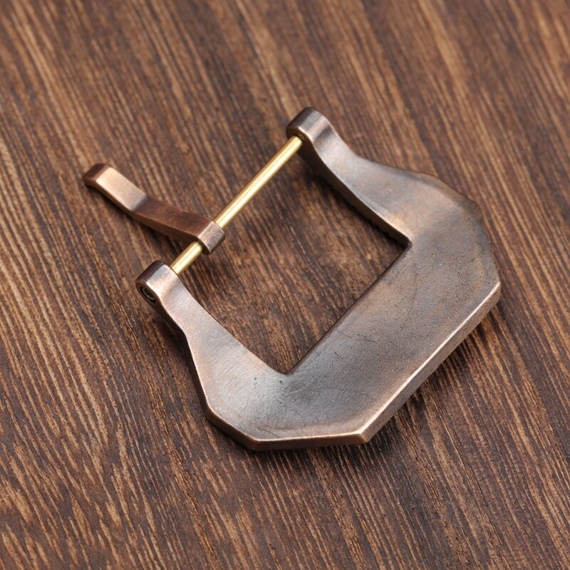 Boucle en Bronze pour sous-marin, boucle de bracelet en cuir Bronze approprié de 22 24 26MM, accessoires de montre en Bronze gaufré