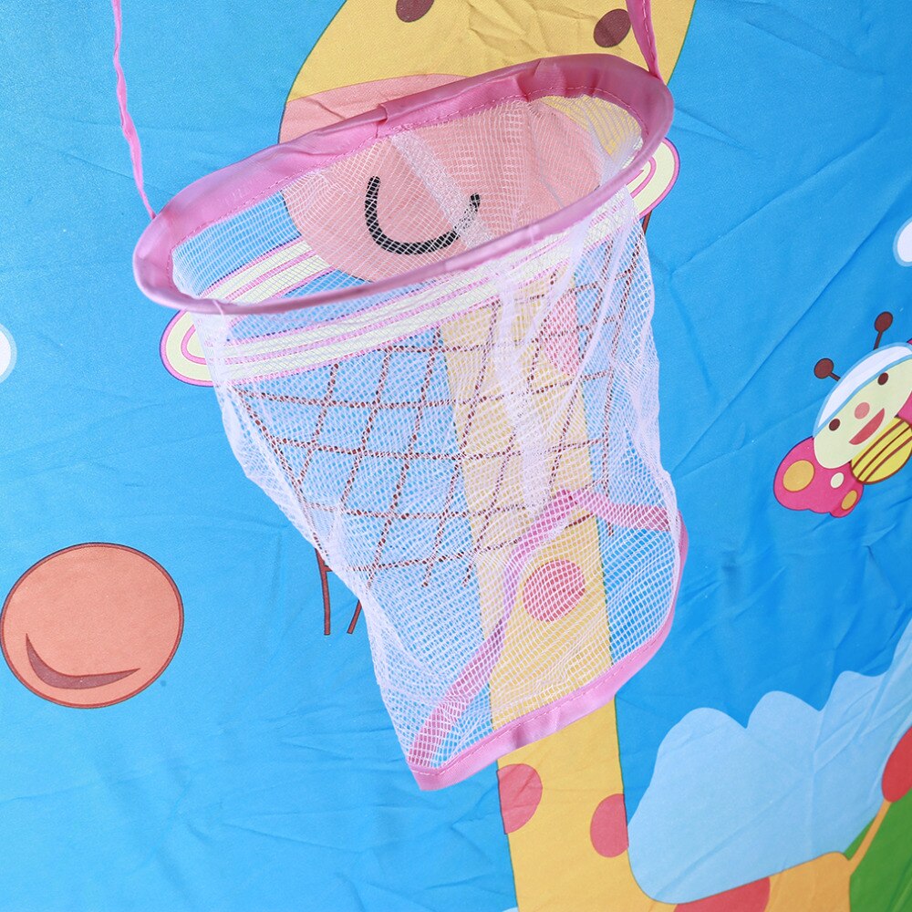 bambino scatola Portatile per Bambini Coperta Esterna Cassetta di Sicurezza I Bambini la Tenda Tenda Pieghevole scatola di Gioco per I Bambini Del Fumetto di Lancio di Pallacanestro Piscina