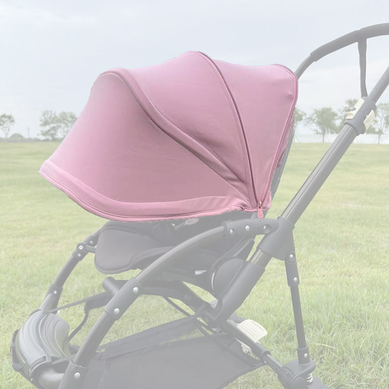 Kinderwagen Zonnescherm Voor Bugaboo Bee 3/5/6 Fox Kinderwagen Zonnekap Slaapmand Luifel Uitschuifbare Buggy Dak met Mesh Venster