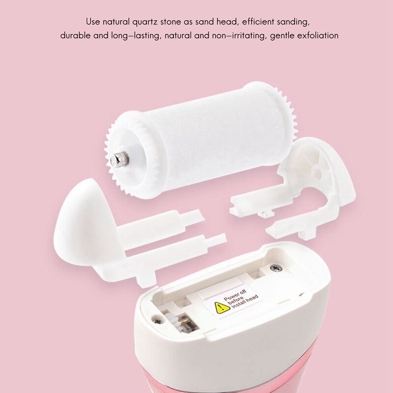 Charged Electric Foot File For Heels Grinding Pedicure Tools Foot Care Tool Dead Hard Skin Callus Remover