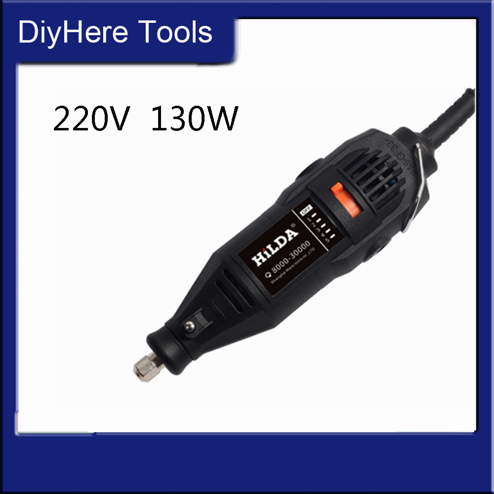 130W Elektrische Boor Variabele Snelheid Dremel Grinder Graveur Pen Mini Boor Elektrische Rotary Tool Accessoires Kit Slijpmachine