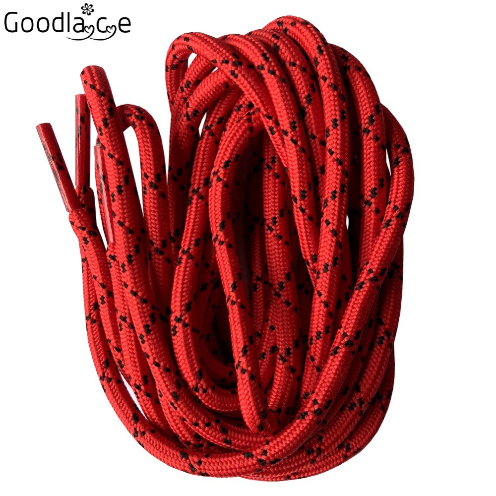 Round Shoe Laces of Polyester Shoelace Strings for Working Hiking Boots 120 - 140 CM