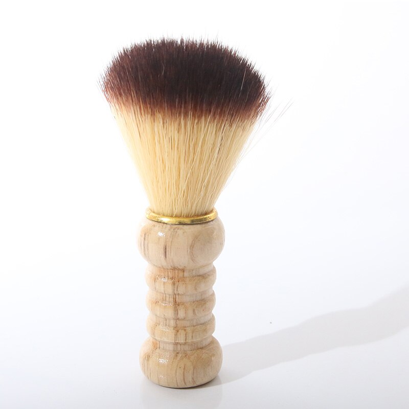 Horse Hair Shave Shaving Razor Brush Wood Handle Mustache Brushes For Men Clearance Beard Tools -5