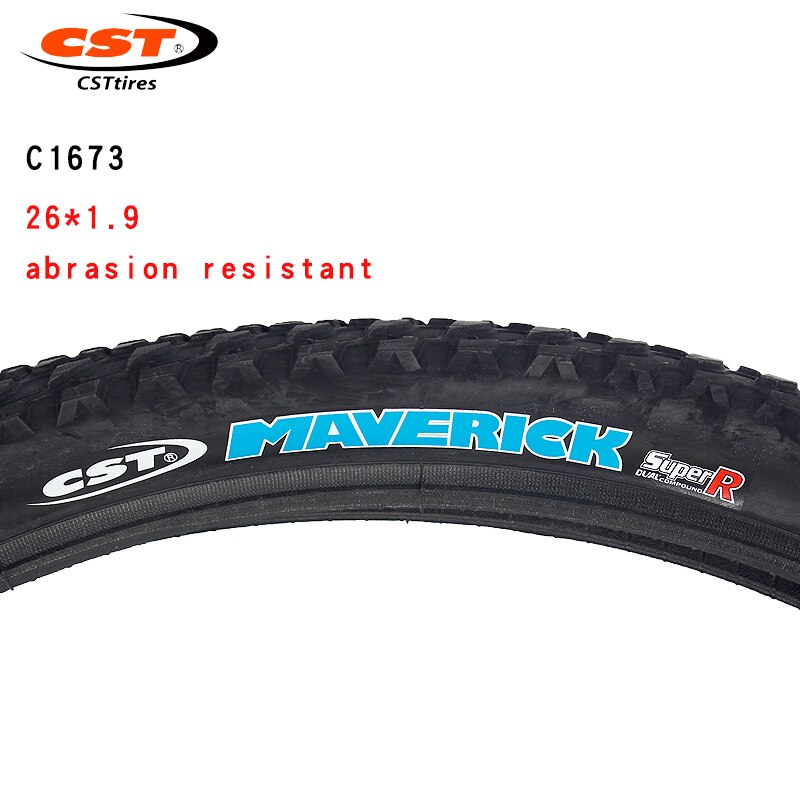 CST-neumáticos para bicicleta de montaña c1673, llanta exterior a prueba de puñaladas, resistente al desgaste, 26, 27,5 pulgadas, 1,9, 1,95, Qingfeng Xia