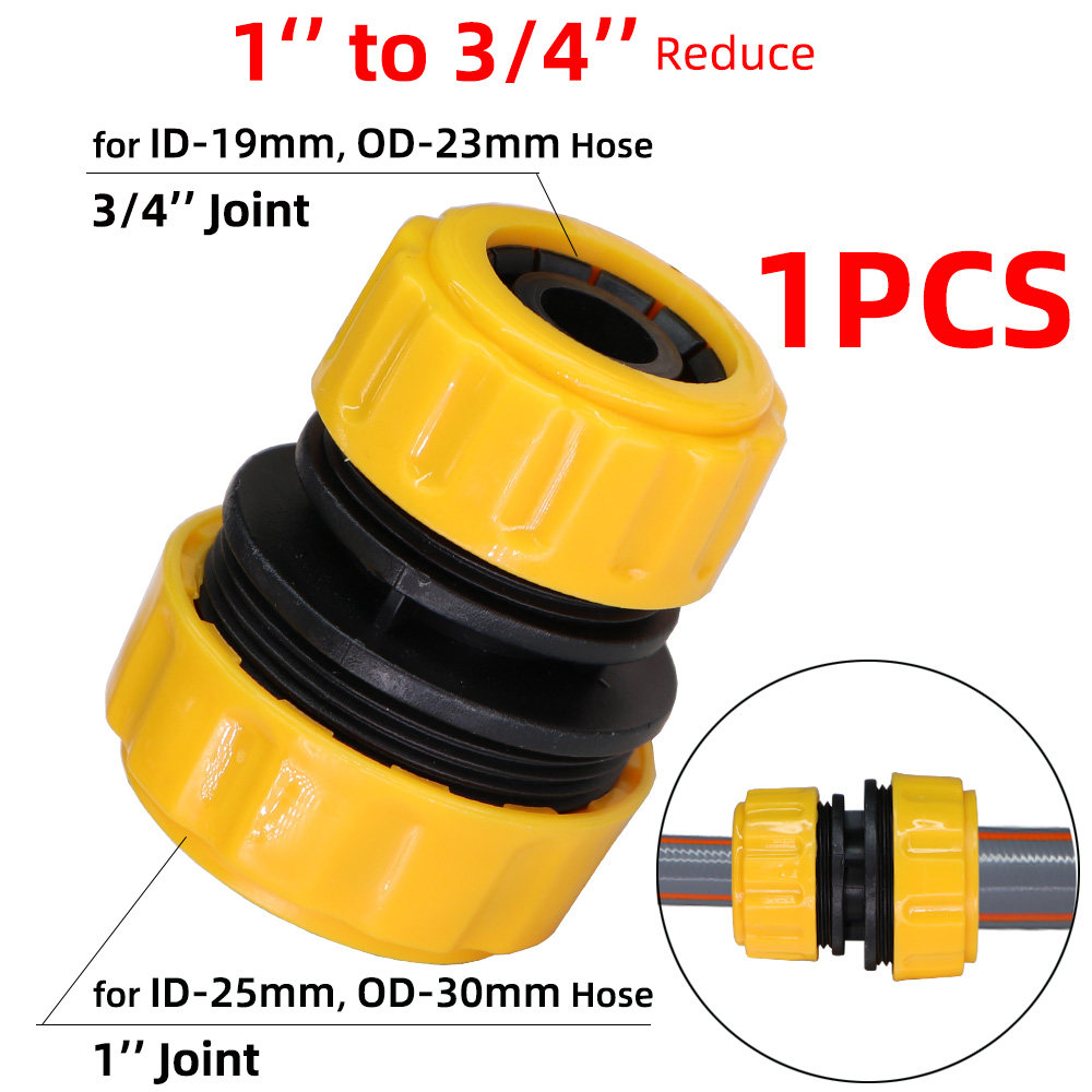 Garden Hose Quick Connector 1/2'' 3/4'' 1'' 1.2'' Repair Leaky Water Pipe Tool Fitting Adapter Watering Irrigation Tubing Joint: Fx1pcs