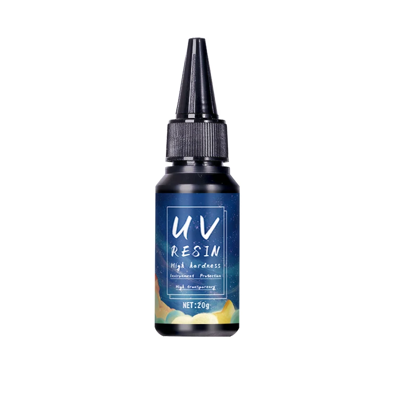 Pegamento de resina UV para joyería DIY, resina epoxi y lámpara UV Alta transparencia Secado rápido Alta dureza, 20 g, 50 g, 100 g, 250 g, 1000 g: Blanco
