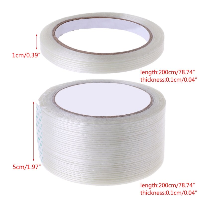 Tesa 4646 PE reparatie tape 100mm x 33 meter Transparant