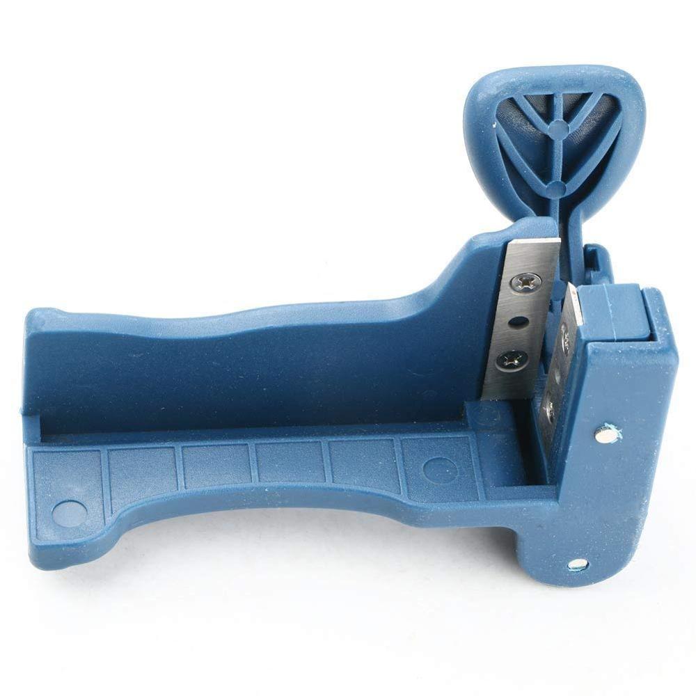 Pvc Rechte Lijn Trimmer Aligner Handvat Rand Trimmer Houtbewerking Gereedschap Rand End Cutter Set Met Carbon Stalen Messen