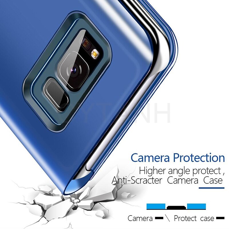 Cover Op Samung S 20 Fe Coque Capa Smart Spiegel Flip Telefoon Case Voor Samsung Galaxy S20fe Gelaxi S20 Fan editie Boek Stand Caso