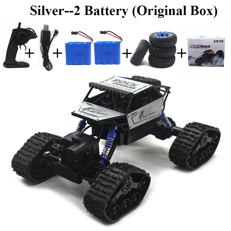 2.4Ghz Rock Crawler 1:16 Rc Auto 4WD Radio Control Sneeuwscooter 4X4 Drive Afstandsbediening Speelgoed Jongen 2199-2