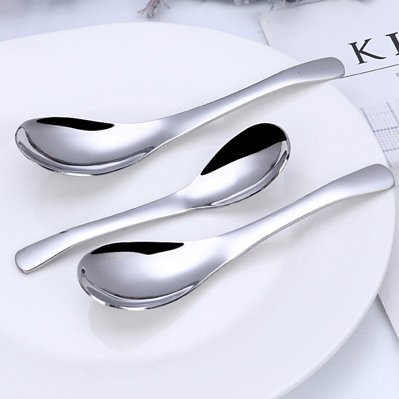 Rvs Verdikte Earl Lepel Paleis Lepel Soep Lepels Voor Soep Rijst Thee Melk Koffie Dessert