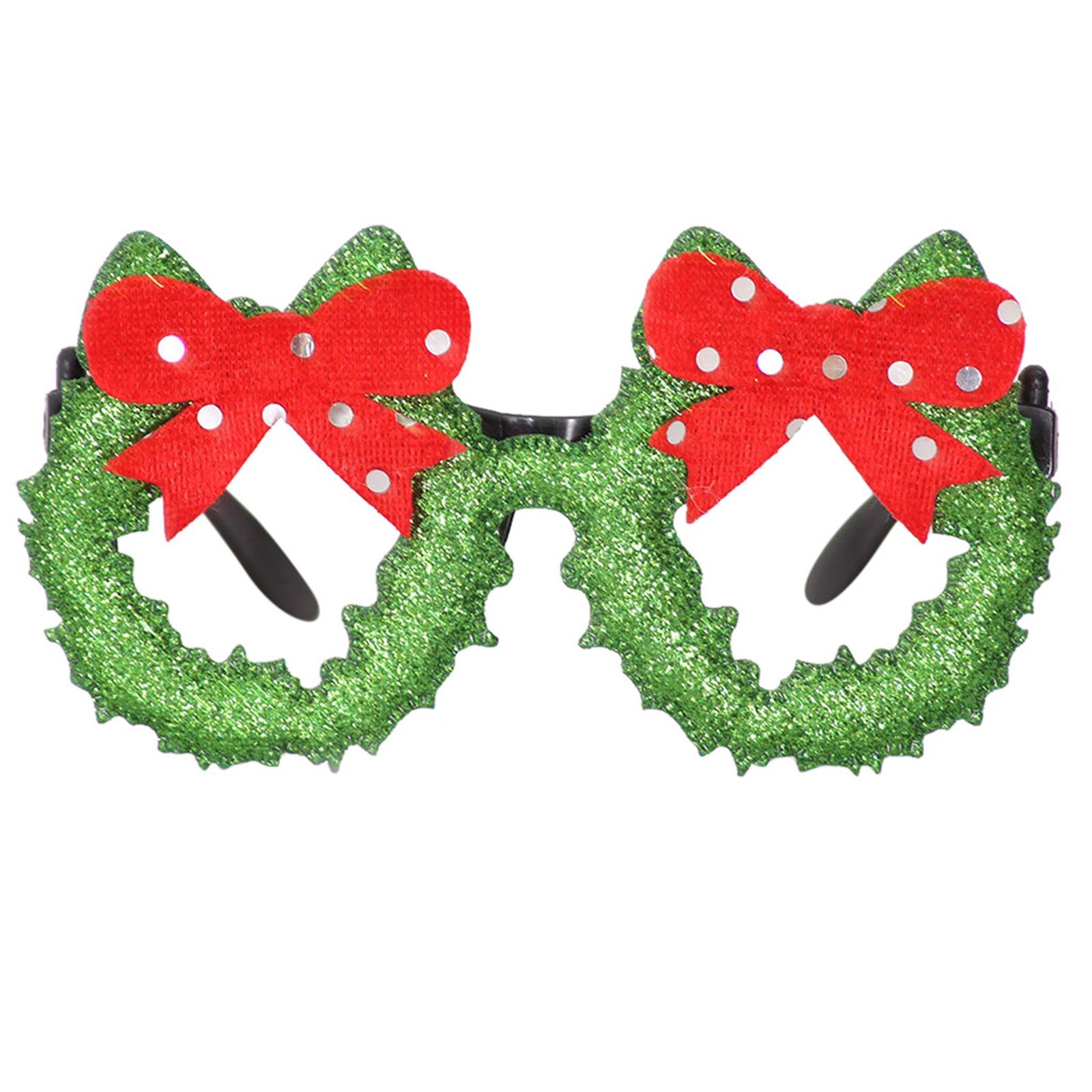 Noël noël lunettes claires spécifications nouveauté lunettes de soleil robe fête Santa adulte enfants fête jouets Santa bonhomme de neige habiller: Saphir profond