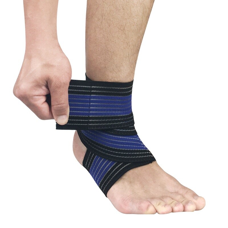 Enkel Ondersteuning Mannen En Vrouwen Sport Enkel Guards Protector Elastische Enkelbrace 70 Cm Professionele Compressie Sport