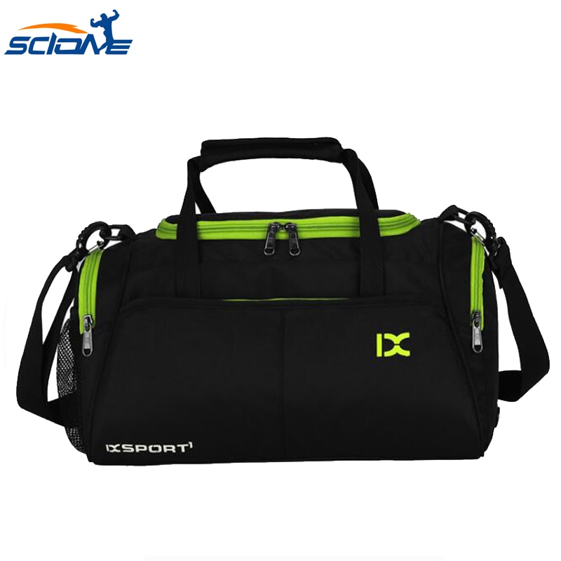 Scione Outdoor Nylon Sporttas Grote Capaciteit Voor Fitness Yoga Handtas Reizen Training Gym Schoudertas Voor Mannen Vrouwen