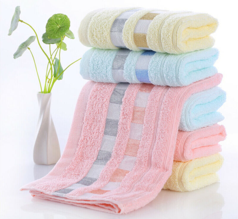Mode Katoen Zacht Gezicht Wasmachine Handdoek Sneldrogende Badkamer Washandje Unisex Absorberende Badstof Gezicht Hand Strandlaken een stuk