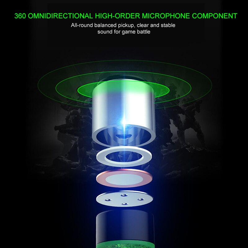 Freely Adjustable Desktop Microphone Karaoke Recording Desktop Microphone One-Click Volume Adjustment For PC Laptop