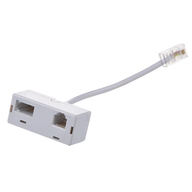 RJ45 Stecker zu RJ11 BT Buchse Splitter Telefon Adapter