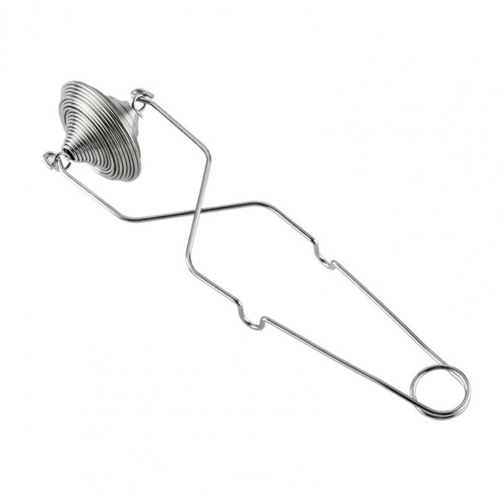 Sliver Compact Pastry Tool Flour Sifter Fine Mesh Eco-friendly Stainless Steel Baker Dusting Wand Sugar Shaker for Home: Sliver L