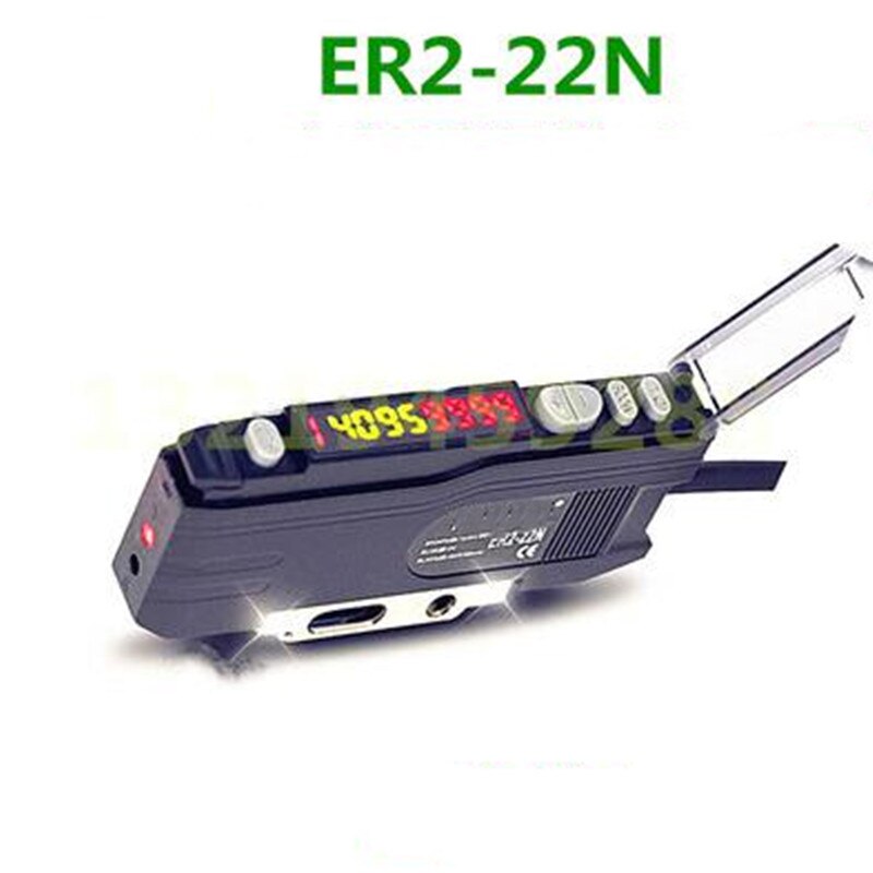Sensor de fibra óptica ER2-22N amplificador de fibra digital, NPN, ER2-22P, PNP, PRS3Y10, PRS4Y10, PT3Y10, ER2-22, PRS-310