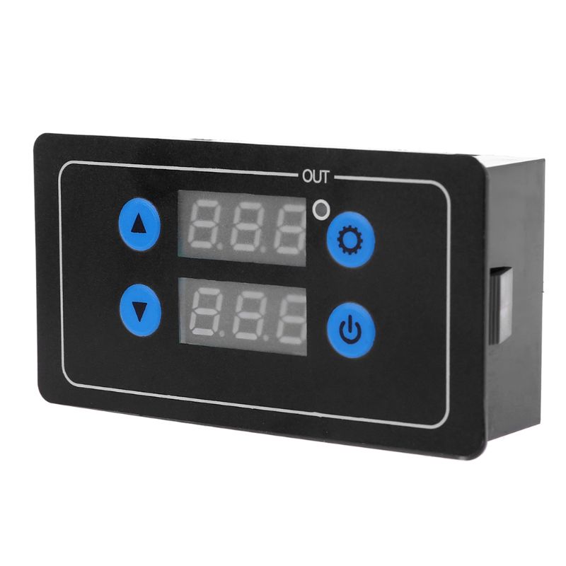 0.1s - 999h Countdown Timer Programmable Cycle Control Module Time Dalay Relay 5V/12V/220V Optional Voltage