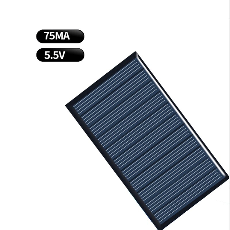 Panel Solar en miniatura de 1 Uds para proyectos de ciencia, aplicaciones electrónicas, Panel Solar de patio familiar