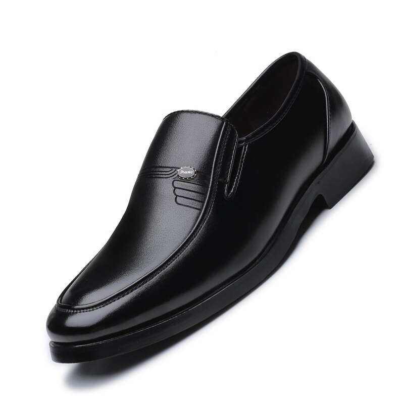 Black Mens Wedding Loafers Men Business Shoes Leather Formal Shoes Men Office Oxford Shoes Zapatos De Vestir Para Hombre 227
