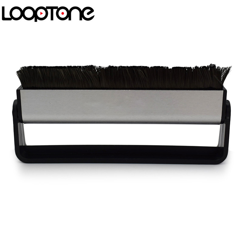 LoopTone Turntable Player Accessory Anti Static Carbon Fiber Vinyl record Cleaner Cleaning Brush for CD/LP