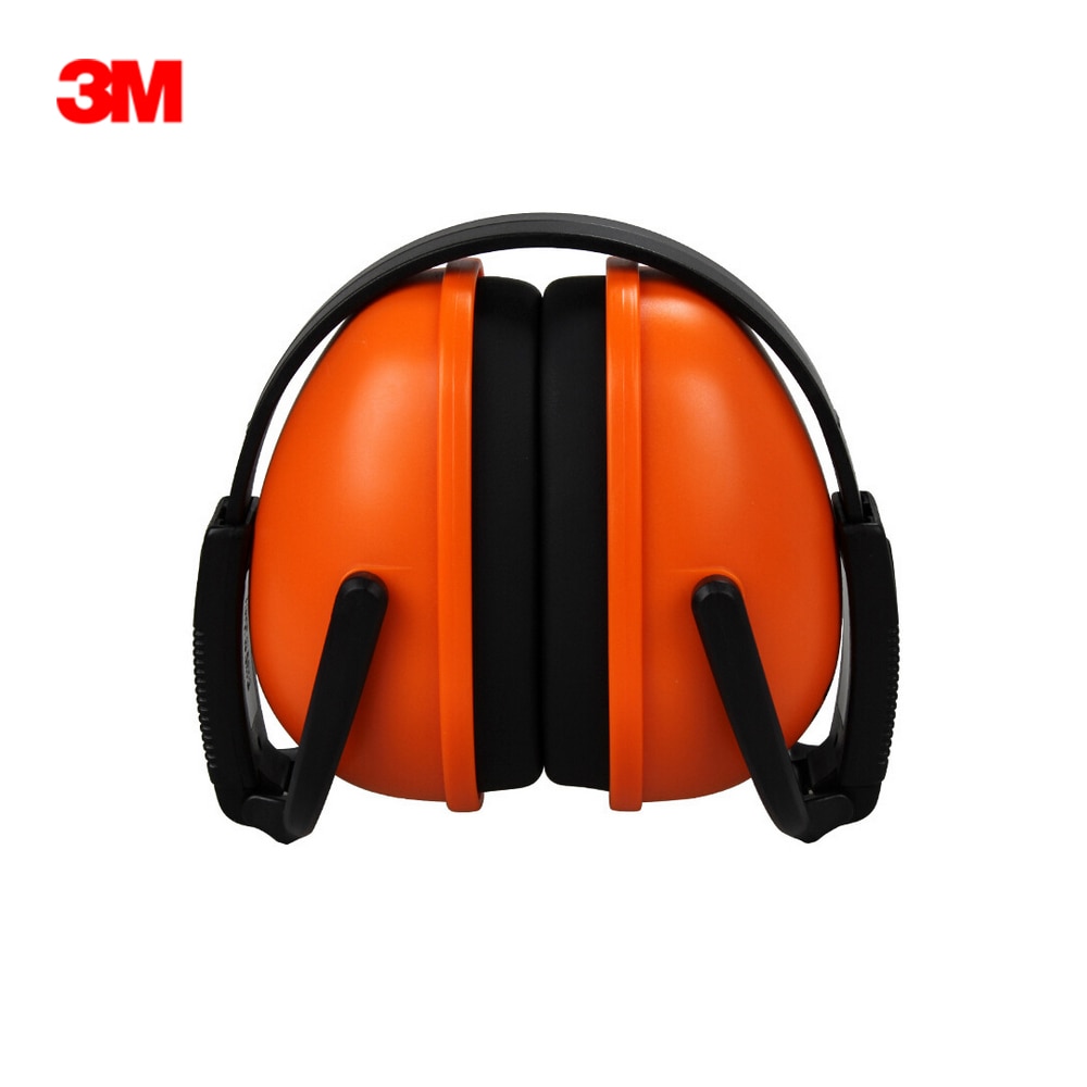 3M 1436Soundproof Earmuffs Foldable Noise Reduction Earmuffs 23dB NRR Comfortable for Sleeping Work Trave Loud Events Soundproof