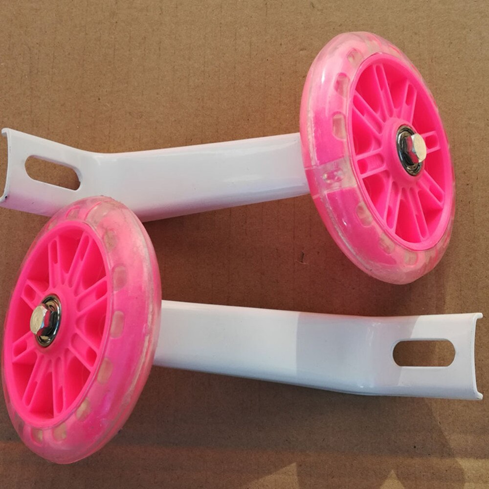 1 set 16 inch kinderfiets hulpwielen fiets zijwielen kinderfiets balans stabilisator wielen met statiefbeugel (pi