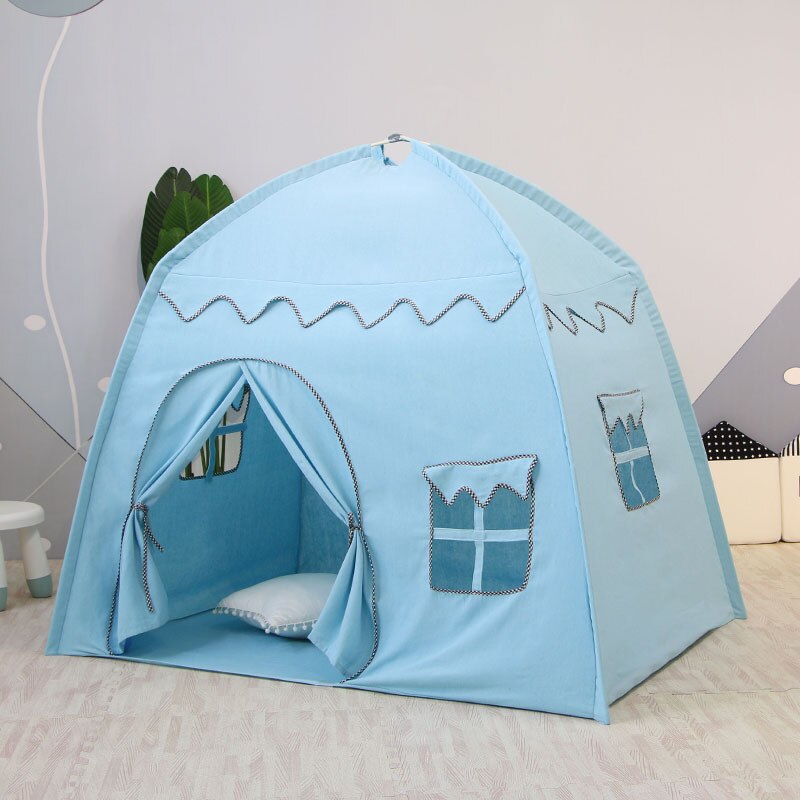 135*100*125Cm Kids Indoor Outdoor Kasteel Prinses Tent Bed Little Kasteel Prinses Oversized Huis Vouwen Spel verjaardag