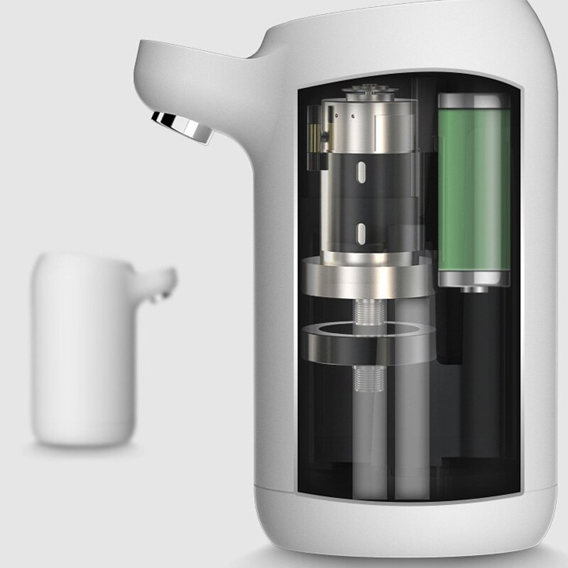 Automatisk drikkevandspumpe bærbar elektrisk vandflaskepumpe til universal gallonflaske vandpress usb opladning