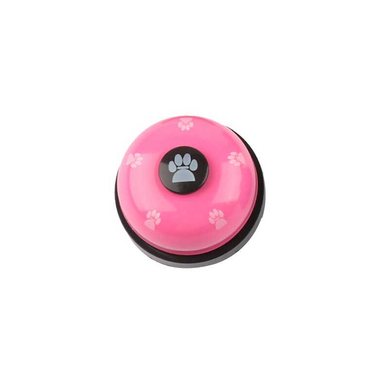 Huisdier Bel Hond Deurbel Hond Katten Training Artikelen Voor Honden Kat Speelgoed Voeden Herinnering Huisdier Zindelijkheidstraining Bell Кликер Для собак: Roze