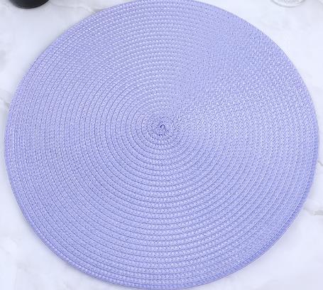 Chapéu de palha redondo para casamento, base Fascinator, acessórios para cabelo DIY, mulheres Derby, Pary, Kentucky Millinery Supplies, 38x38cm: Lavanda