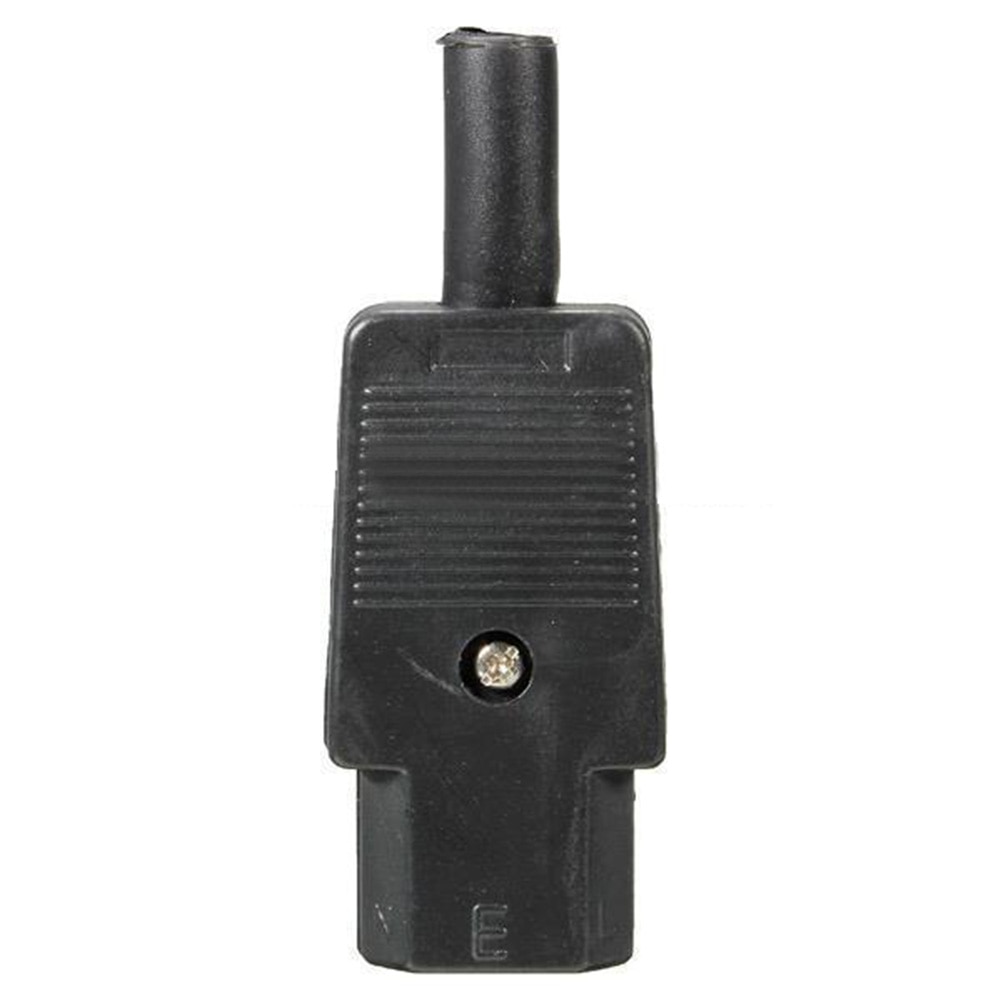 5Pcs Iec 320 C13 Vrouwelijke Plug Adapter 3pin Socket Netsnoer Rewirable Connector