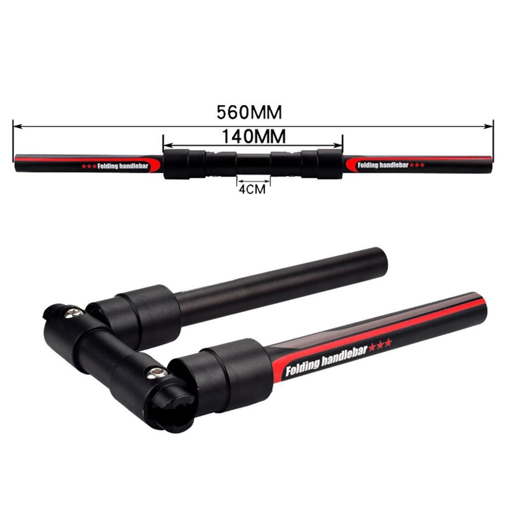 Manillar plegable para patinete eléctrico, accesorio para manillar delantero de bicicleta montañosa, recto, reacondicionado