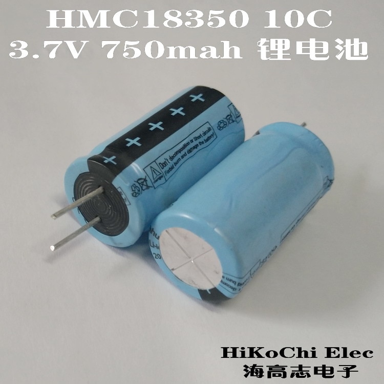 Soshine 18350 oplaadbare batterij 1000 mAh 3.7v