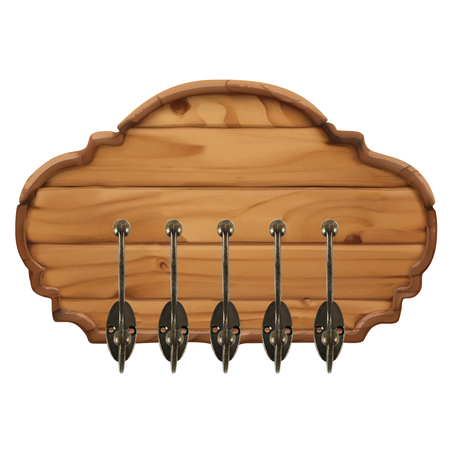 Gancho para colgar ropa de 5 a 30 Uds., perchero Retro de pared, colgador de almacenamiento para el hogar de doble cabeza, llavero, bolsa, gancho para toalla para cocina y dormitorio