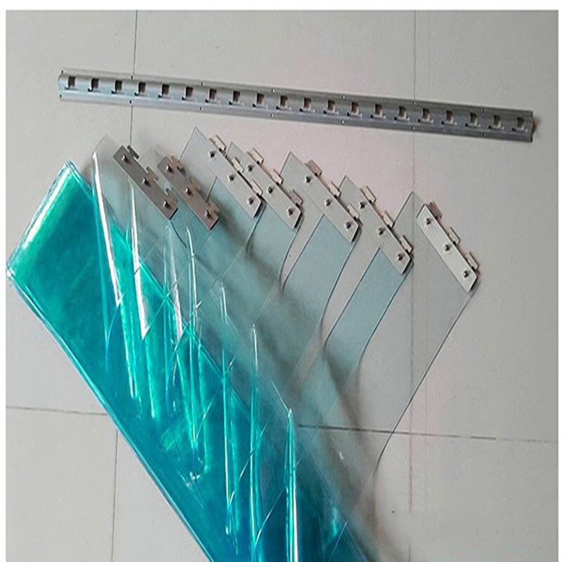 Winddicht Deur Gordijn Voorkomen Verwarming Lekkage Pvc Transparante Airconditioning Zachte Gordijn Opknoping Gordijnen Scherm Deur
